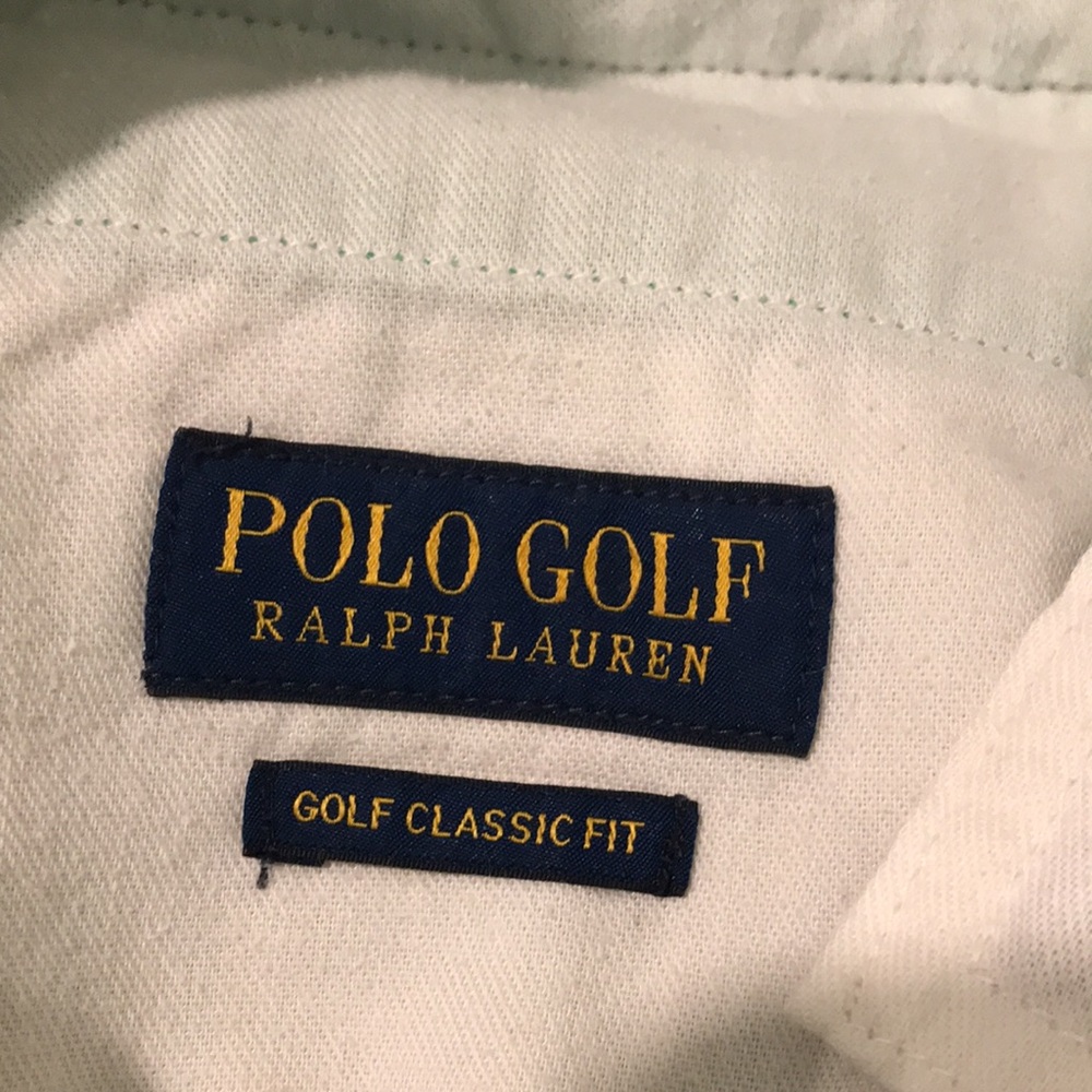 Polo Ralph Lauren Golf Shorts Mens 34 Green Classic Fit Preppy Chino - Picture 8 of 9